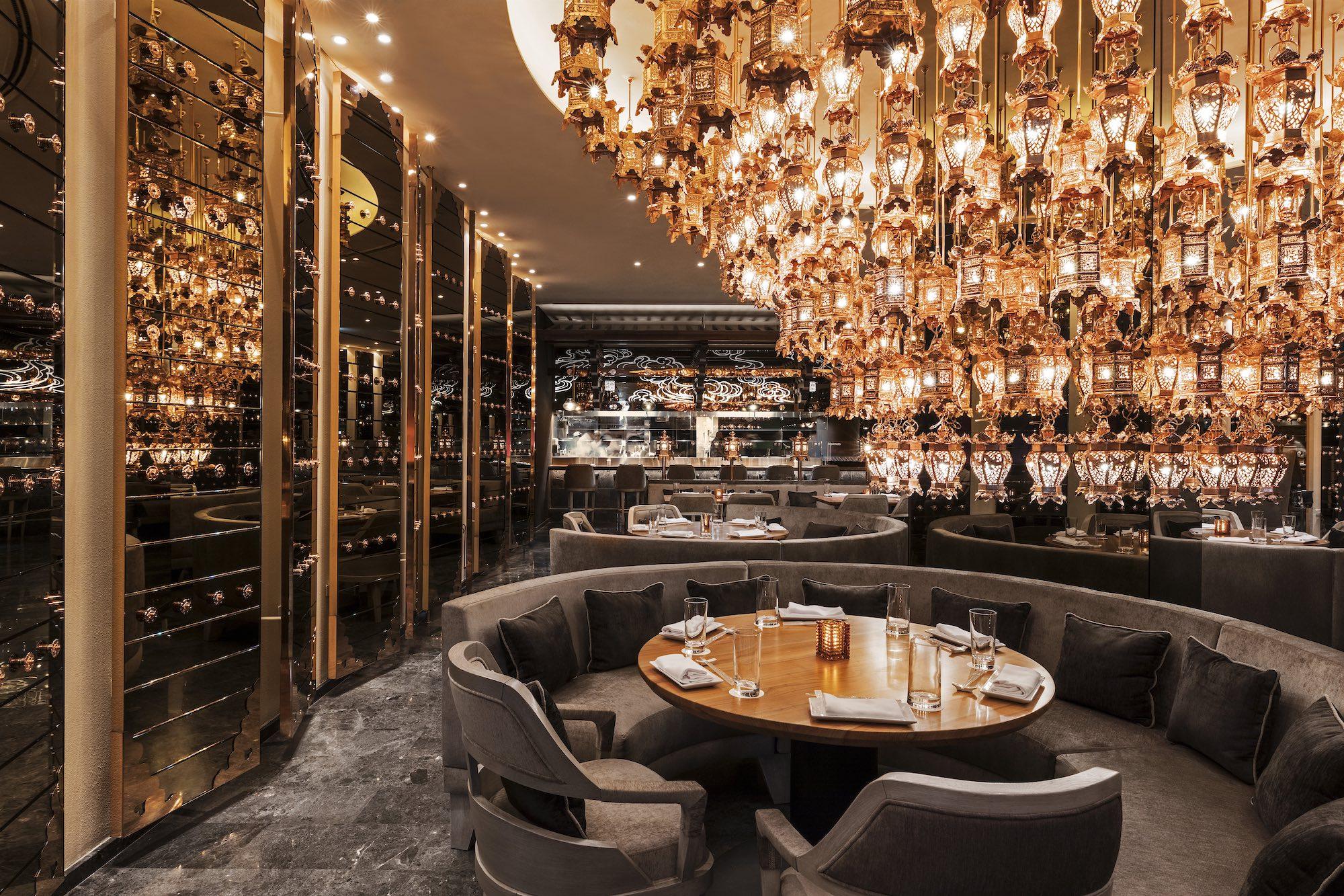  Esszimmer in Morimoto bei Mondrian Doha